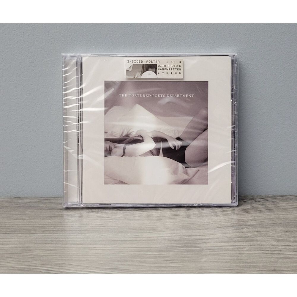 Taylor Swift The Tortured Poets Department Collector's Edition Deluxe CD Sealed